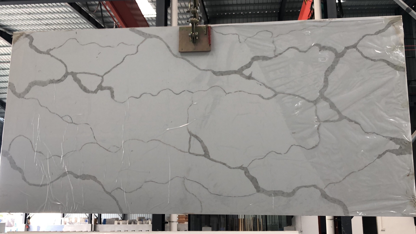 calcutta white quartz slabs